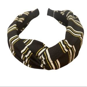 Tasha Black/Yellow/White Headband